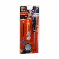 Kınetex Ktx-2818 (4 Parça) Tornavida Ve Çok Amaçlı Set (tornavida, Kontrol Kalemi, 2&aposli Uç, Elektrik Bandı)