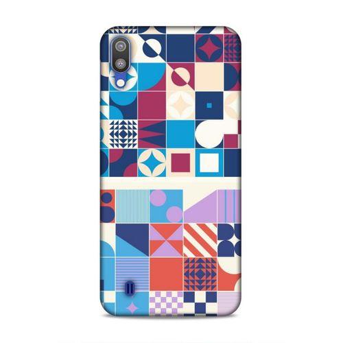 Samsung Galaxy M10 Uyumlu Kılıf Insomnia (5) Koruma Kabı Lacivert Kırmızı