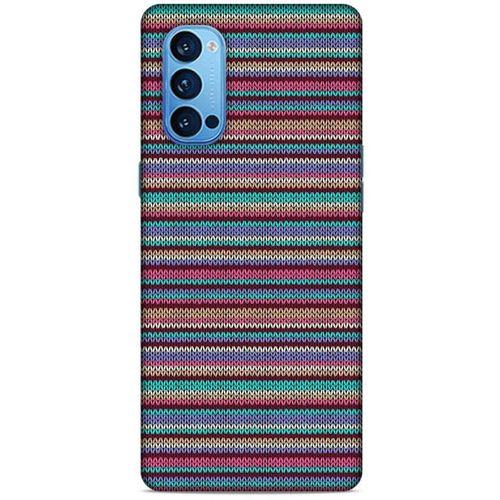 Kazak (15) Desenli Silikon Kapak Oppo Reno 4 Pro Kılıf