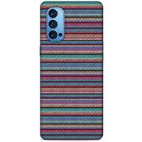 Kazak (15) Desenli Silikon Kapak Oppo Reno 4 Pro Kılıf