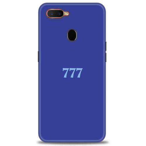 Oppo A5S Kılıf HD Baskılı Kılıf - 777 + Tam Ekran Koruyucu