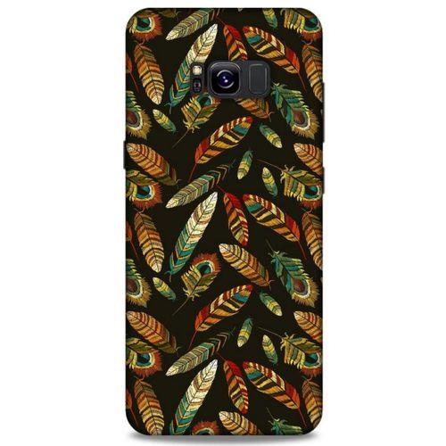 Samsung Galaxy S8 Plus Kılıf Desenli Özel Seri Tüyler (9) Kılıf