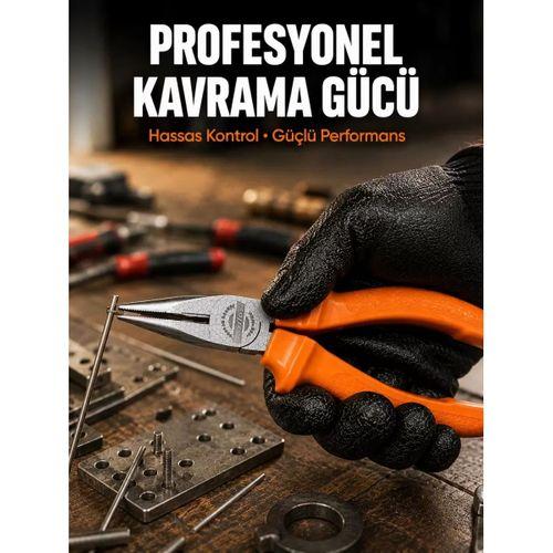 Uzun İnce Çeneli Profesyonel Kargaburun Dayanıklı Çelik El Aleti