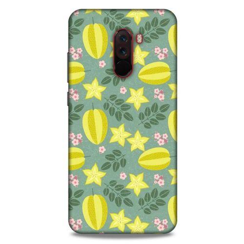 Frutix Carambola 01 Xiaomi Pocophone F1 Kılıf Desenli Silikon