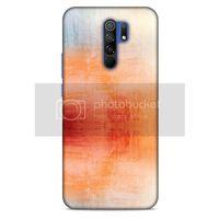 Paslı Renkler Turuncu Oppo Reno 3 Kılıf