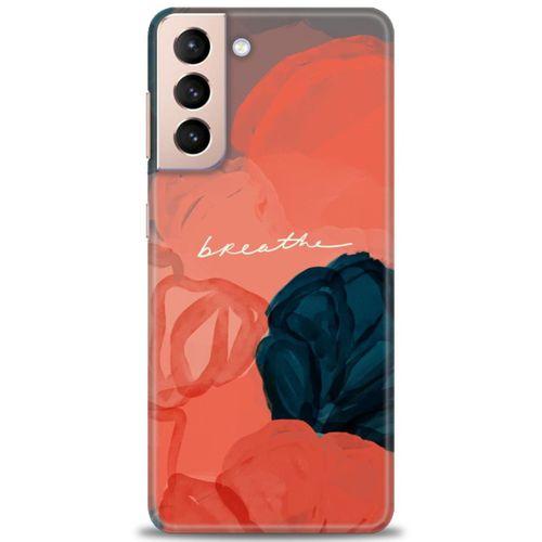 Samsung Galaxy S21 Plus Kılıf HD Baskılı Kılıf - Breathe + Tam Ekran Koruyucu