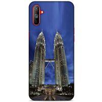 Oppo Realme C3 Kılıf Dünya Mimarisi (20) Koruyucu Kılıf Petronas Kuleleri Malezya