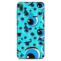 Nazarium (19) Desenli Silikon Kapak Huawei Y7 Prime 2019 Kılıf