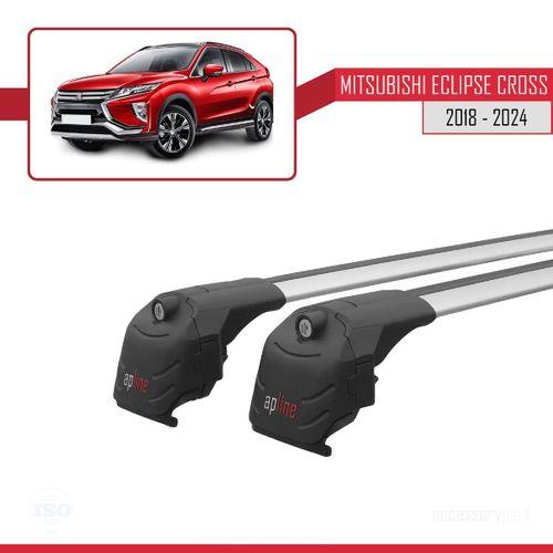 Mitsubishi Eclipse CROSS (GK) 2018 ve Sonrası ile uyumlu ACE-2 Ara Atkı Tavan Barı GRİ