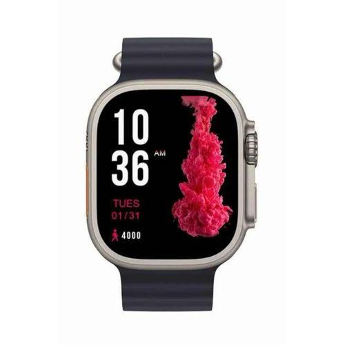 Ultra Akıllı Saat 49 Mm Çift Kordonlu Arama Cevaplama Bluetooth Bağlantılı