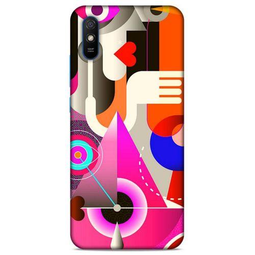 Lopard Xiaomi Redmi 9A Uyumlu Kılıf Soyut Sanat (17) Baskılı Tasarım Kılıf