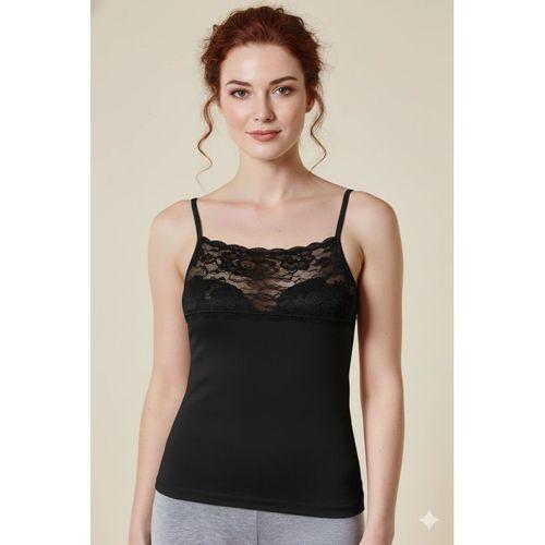 Berrak Kadın Dantelli İp Askılı Atlet 2046