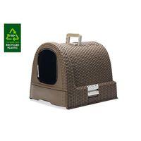 Karlıe Plastik Kedi Tuvaleti Kahverengi 51x38,5x