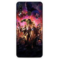 Lopard Samsung Galaxy A20 Uyumlu Kılıf IMDB Film (29) Arka Koruma Kılıfı Yenilmezler