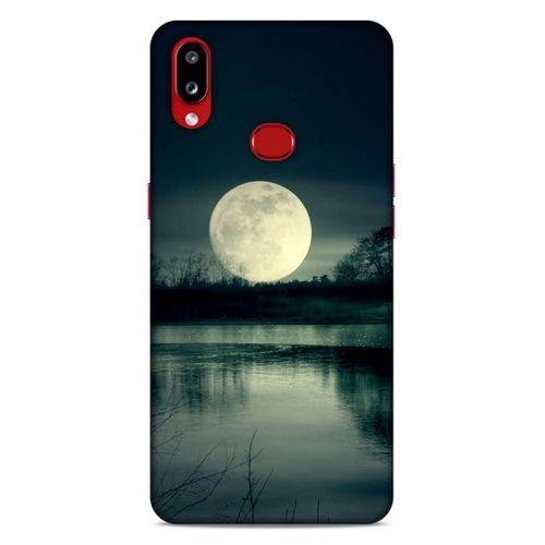Lopard Samsung Galaxy A10s Uyumlu Kılıf Gece'S (36) Glitter Kılıf Ay Göl