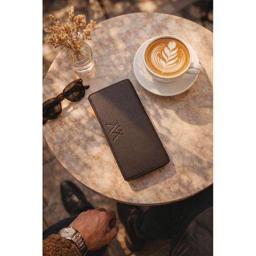 Hakiki Deri Mıknatıslı Kart Ve Telefon Bölmeli Unisex Cüzdan VS.BLKT.0943