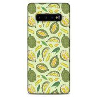 Frutix Durian 01 Samsung Galaxy S10 Plus Kılıf Desenli Silikon