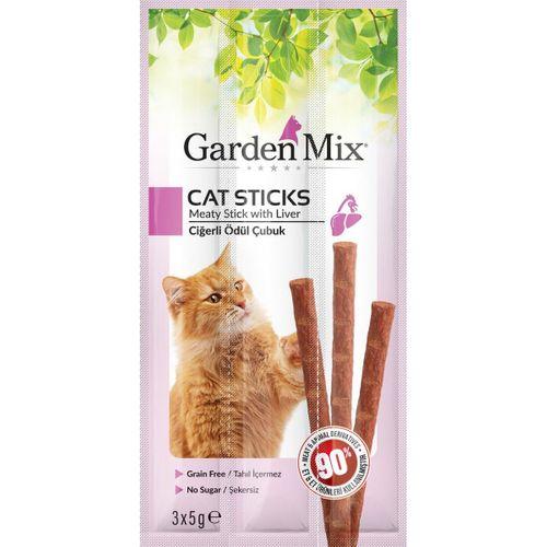 Gardenmix Ciğerli Kedi Stick Ödül 3*5g 50‘li