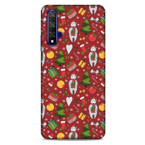 Yılbaşı Süsleri 45 Huawei P Smart S Y8P Kılıf Silikon Kapak