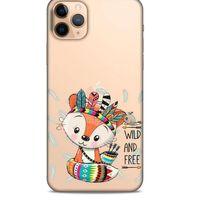 Zoologix (49) Apple Iphone 11 Pro Şeffaf Kılıf Silikon Desenli