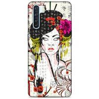 Oppo A91 Kılıf Japonya (17) Tasarım Kılıf Geyşa