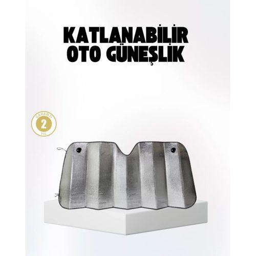 Otomobil Güneşliği – Katlanabilir Tasarım Ve Süngerli Isı Yalıtımı
