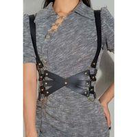 Seksi Deri Döğüs Harness - Brf1186