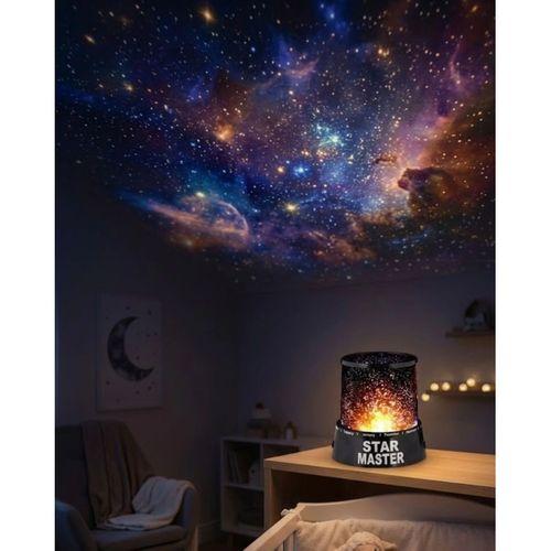 Tavana Yıldız Yansıtan Projeksiyon Gece Lambası Usb Çalışan