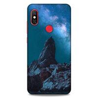 Lopard Xiaomi Mi A2 Lite Uyumlu Kılıf Gece'S (7) Telefon Kılıfı Açık Mavi