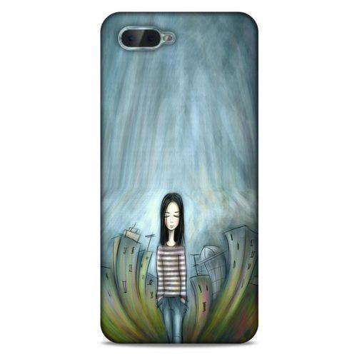 Oppo Rx17 Neo Kılıf Depresyon (22) Tam Koruma Kılıfı Fuşya Bordo