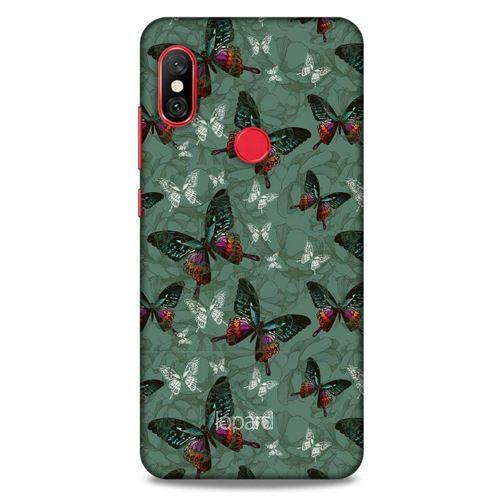 Xiaomi Mi A2 Lite Kılıf Kelebek Etkisi (32) Soft Silikon Kılıf Turunu Sarı