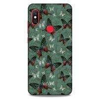 Xiaomi Mi A2 Lite Kılıf Kelebek Etkisi (32) Soft Silikon Kılıf Turunu Sarı