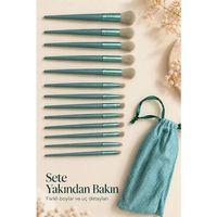 Profesyonel Kullanıma Uygun 13 Parça Makyaj Fırçası Takımı Fiber Kıllı