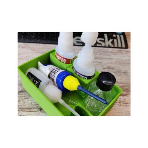 Gridfinity 3x2 Yapıştırıcı Tutucu Citadel Revell GreenStuffWorld GSW (Bu ürün Sadece Plastik parçadır - Almadan Önce Soru Sorabilirsiniz)