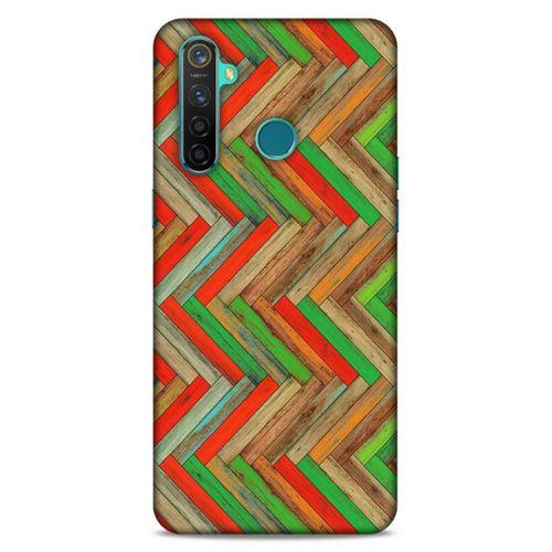 Lopard Oppo Realme 5 Pro Uyumlu Kılıf Wood'X (34) Slim Armor Kılıf Desenli