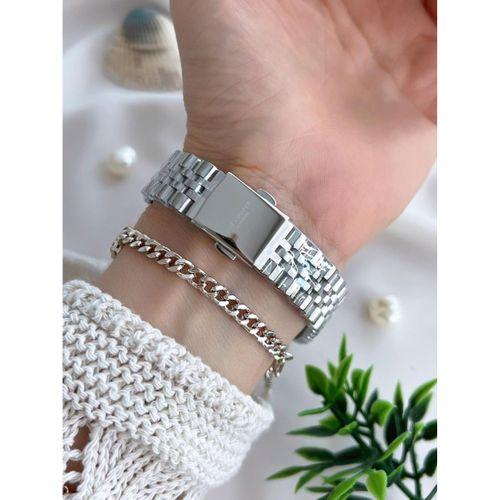 Lee Cooper Çelik Kordonlu 3 Atm Suya Dayanıklı Kadın Kol Saati VS.BLKT.0642