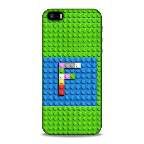 Lopard Apple iPhone SE Uyumlu Kılıf BloX (16) Kalın Kılıf F Harfi