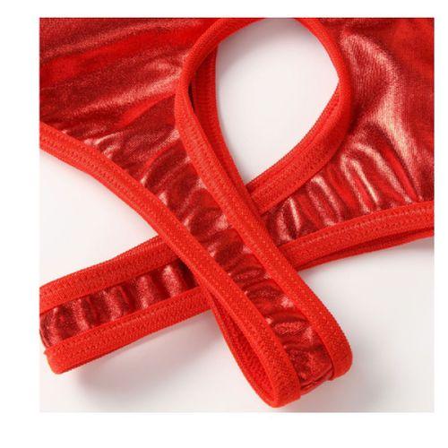 Fantezi Özel Bölgeleri Açık Parlak Külot