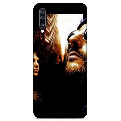 Lopard Samsung Galaxy A70s Uyumlu Kılıf IMDB Film (40) Fit Silikon Kılıf Léon