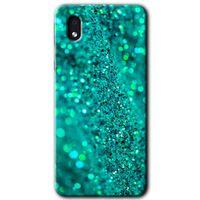 MRCİLETİSİM Samsung Galaxy A01 Core Kılıf Baskılı Kapak - Diamonds + 5D Tam Kaplayan Cam