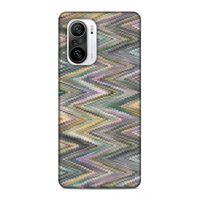 Xiaomi Redmi K40 Uyumlu Kılıf Romans (47) Crystal Flex Kılıf Zig Zag