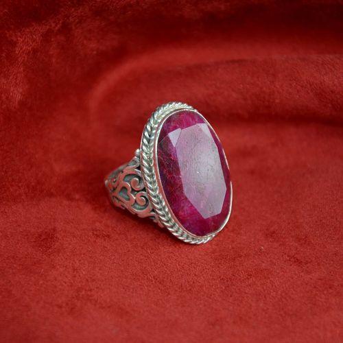 Ankanın Gözü Gümüş Yüzük