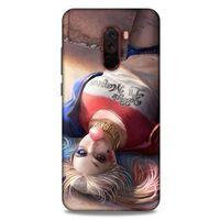 Xiaomi Pocophone F1 Uyumlu Kılıf Harley Quinn (2) Kabı Kahve