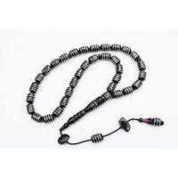 Oltu Taşı Kapsül Model Burgu Vida İşlemeli Tespih