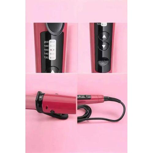 Hem Düzleştirici Hem Maşa Saç Şekillendirici