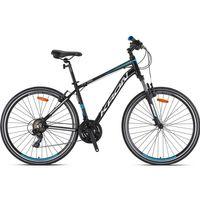 Kron TX100 28 Jant Trekking Bisiklet Mat Siyah-Gri/Mavi 51 cm