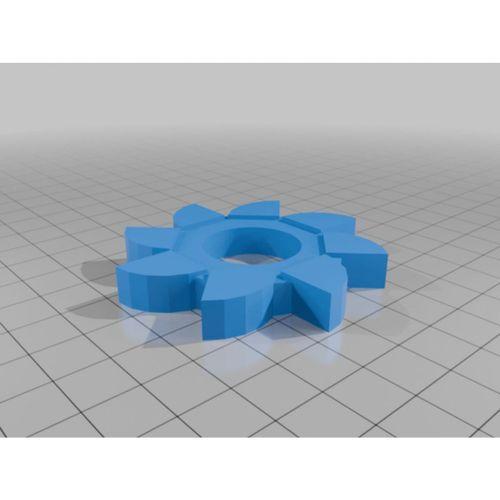 3D baskı testere tasarımlı fidget spinner (Bu ürün Sadece Plastik parçadır - Almadan Önce Soru Sorabilirsiniz)