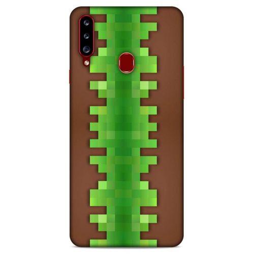 Lopard Samsung Galaxy A20s Uyumlu Kılıf PiXel (3) Kapak Bloklar