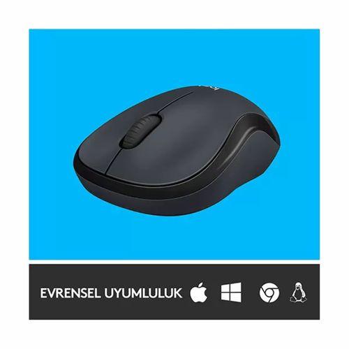 Logitech 910004878 M220 Silent Sessiz Charcoal Kablosuz Mouse