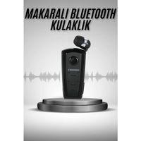 Makaralı Bluetooth Kulakiçi Yaka Kulaklığı Kablosuz Kulaklık